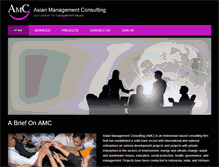 Tablet Screenshot of amcconsult.com